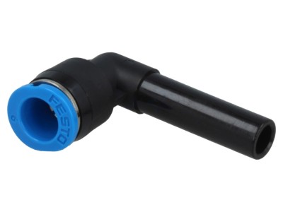 Conector push-in 90&amp;deg; polimer 6mm foto
