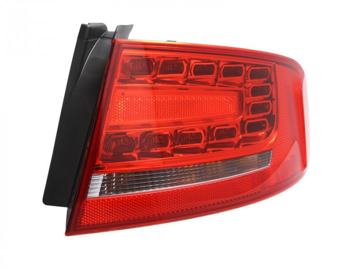 Stop spate lampa Audi A4/S4 (B8) Sedan 11.2007-10.2011 BestAutoVest partea dreapta exterior fara suport becuri cu LED