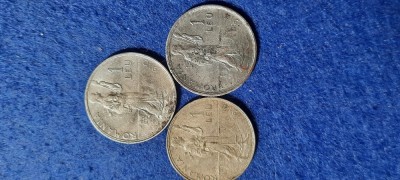 1 LEU 1910 , 1914 argint foto