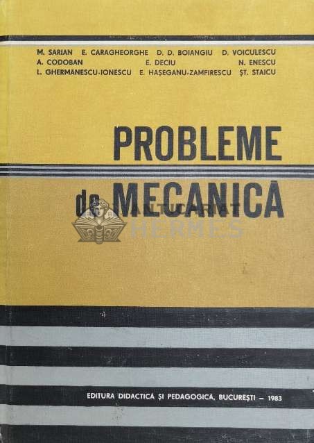 Probleme de mecanica - 1983 - E. Caragheorghe (@A93)