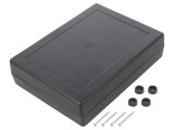 Carcasă Universală ABS Neagră 139.5x190x47 mm