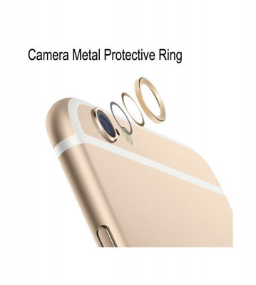 Inel protectie Camera pentru iPhone 6 6 Plus-Culoare Aur foto