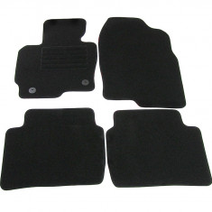 Covorase mocheta Mazda CX5 2012-> Negru, set de 4 bucati Kft Auto