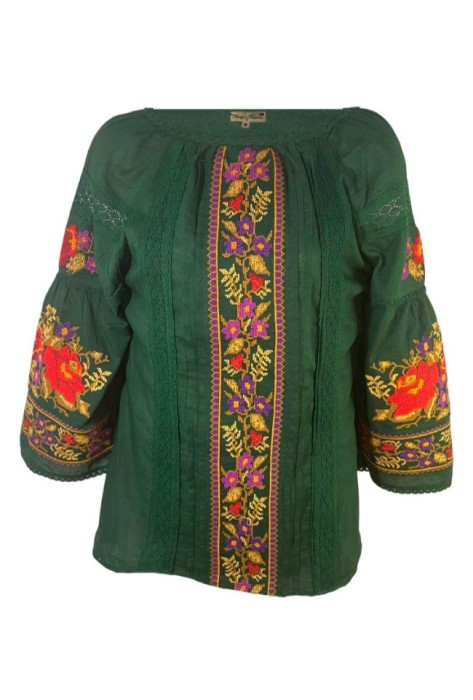 Bluza tip ie dama RIAG, marime XL, verde