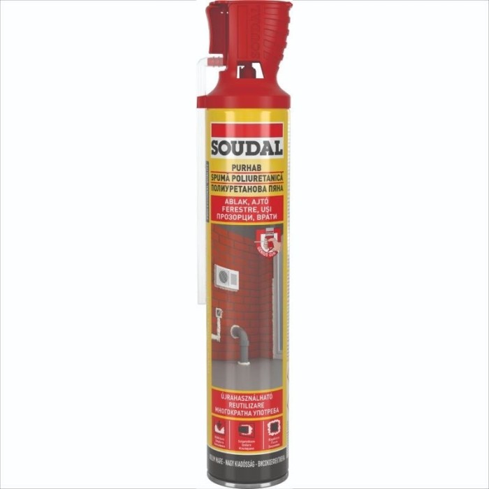 Spuma poliuretanica normala-pai 750 ml, SOUDAL