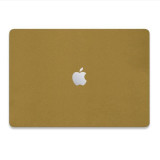 Cumpara ieftin Folie Skin Top Compatibila cu Apple MacBook Air 13.6 M2 2022 - Wrap Skin Gold Matt, Oem