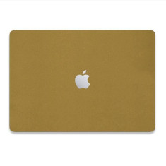 Folie Skin Top Compatibila cu Apple MacBook Air 13.6 M2 2022 - Wrap Skin Gold Matt