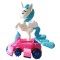 Jucarie interactiva Unicorn Pilot ,Lumineaza si canta, Alb, LTOY28
