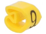 Markere Marcaj Galben PVC 2.5-5mm