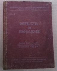 manual militar Instructia de semnalizare 1982 foto