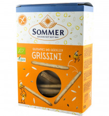 Grisine BIO cu susan, fara gluten, 100g SOMMER foto