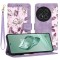 Husa personalizata fete OnePlus 12 Techsuit FlipCraft, mov