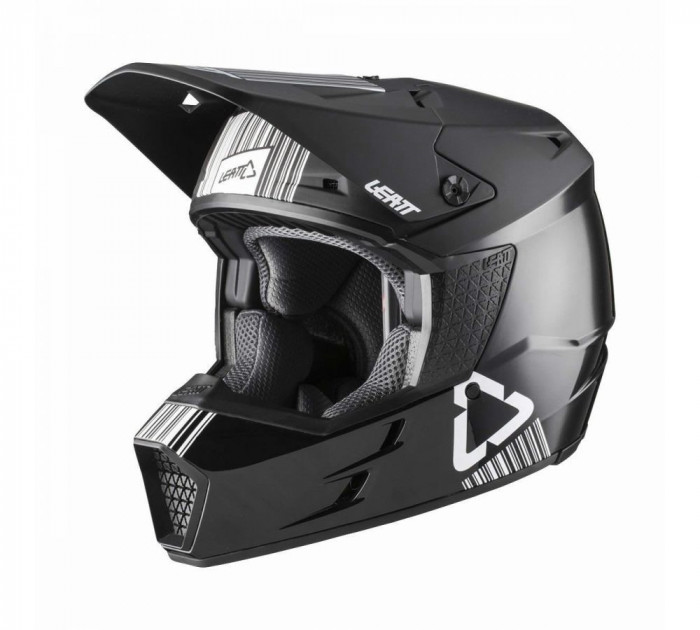 MBS Casca motocross/enduro LEATT GPX 3.5 V20, negru, M=57-58cm, Cod Produs: LB102000119MAU