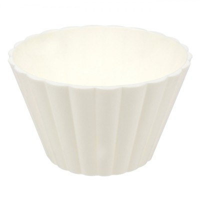 Bol Plastic, Off White, Diametru 9.5cm, &amp;Icirc;nălțime 6cm, Capacitate 0.125L, Potrivit Pentru Cuptor Microunde și Mașină De Spălat Vase foto