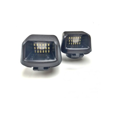 Set 2 lampi LED numar compatibil NISSAN Navara D40 2005 2016 foto