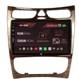 Navigatie Mercedes Benz CLK W209 (2000-2005), Android 13, B-Octacore 6GB RAM + 128GB ROM, 9 Inch - AD-BGB9006+AD-BGRKIT416V4