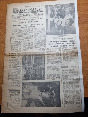 ziarul informatia bucurestiului 24 martie 1980 foto
