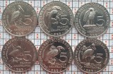 Cumpara ieftin 01B12 Burundi set 6 monede 2014 5 francs Brids set UNC, Africa