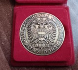 QW11 20 - Medalie - tematica viticultura - Targul de vinuri austriece - 1981