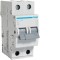 Siguranta automata 6A 2P Curba C 4,5ka Hager MY206