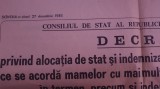 Decret din ziarul Scanteia 27 dec 1985, 2 pagini