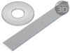 Cablu bandă 0,635mm Cu 16x30AWG neecranat LSZH 100FT