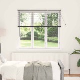 vidaXL Jaluzea pentru Fereastră Gri &icirc;nchis 80 x 130 cm Aluminiu