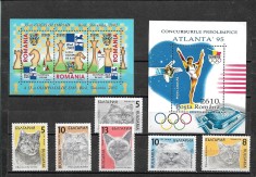 C2696 - lot timbre nestampilate MNH Romania+bulgaria