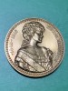 Medalie Regina Elisabeta 1843-1916, Diametru 60mm, Palatul Elisabeta Bucuresti, Numismatica Romania