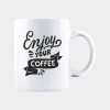 Cana alba personalizata ENJOY THE COFFEE, INOVATIX&reg;. 330ml, Oem