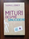 Thomas Joiner - Mituri despre sinucidere