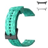 Curea din silicon compatibila cu Samsung Galaxy Watch Ultra2, Telescoape QR, 22mm, Pearl Green