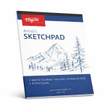 Cumpara ieftin Caiet pentru schite A3+, 50 file, hartie 80 g mp, 28 x 35,5 cm, coperta carton albastra, pentru desen si schitare