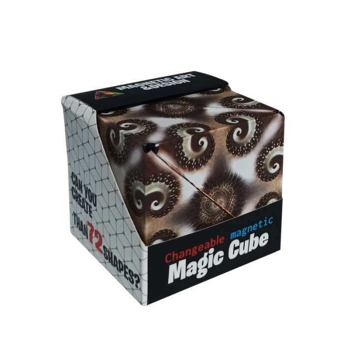 Cub tangram magnetic, 3D Magic Cube, Forest