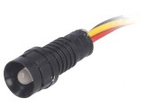 Lampă LED de control roşie/galbenă 230VAC &Oslash;11mm