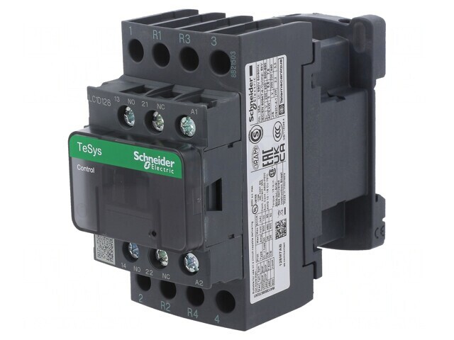Contactor 4-Poli NC x2 NO x2 Auxiliar NC NO