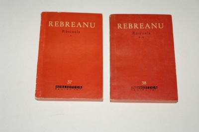 Rascoala - Rebreanu - 2 vol. - 1960 foto