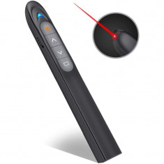 Presenter wireless, laser pointer usb, android ios windows, 100 m, 650 nm, negru MultiMark GlobalProd