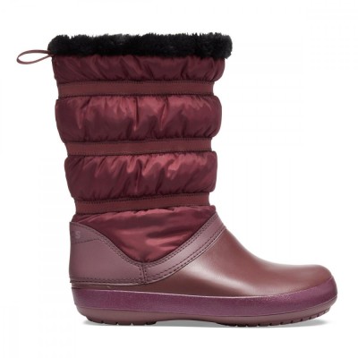 Cizme Crocs Crocband Winter Boot Bordo - Burgundy foto