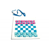 Set 3 jocuri de calatorie-Sah,Dame si Tic Tac Toe,+5 ani, BS Toys