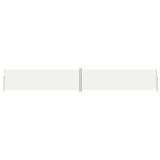 Cumpara ieftin Copertina laterala retractabila, crem, 180x1200 cm
