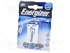 Baterie 6F22, 9V, litiu, ENERGIZER - LA522 ADVANCED LITHIUM foto