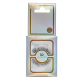 Gene False 3D Flutter Negre, Efect Natural, Volum Extra, Ușor de Aplicat, Ochi Superbi, 1 Pereche
