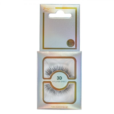 Gene False Beauty 3D Flutter, Efect Natural, Negru, 1 Pereche foto