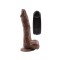 Vibrator Rosy James Deen Brown 22cm