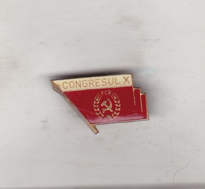 bnk ins Insigna Congresul X al PCR foto