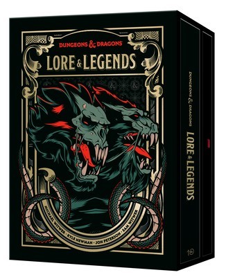 Lore &amp;amp; Legends [Special Edition, Boxed Book &amp;amp; Ephemera Set]: A Visual Celebration of the Fifth Edition of the World&amp;#039;s Greatest Roleplaying Game foto