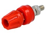 Soclu banană roșie 4mm 50A 60VDC 57mm