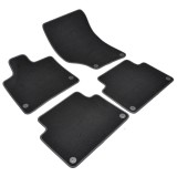 Covorase Auto Mocheta Umbrella Audi Q7 (4L) 2005-2015 Negru. Set Covorase Interior Auto Textile dedicate Audi Q7