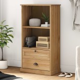 vidaXL Bibliotecă VIGO, 60x35x114,5 cm, lemn masiv de pin 353184